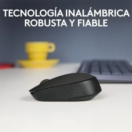 Logitech M171 Ratón Inalámbrico Negro
